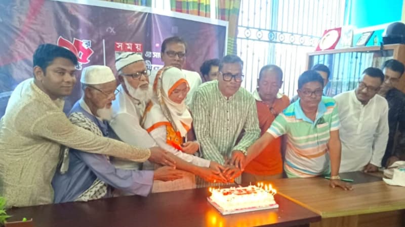 বেনাপোলে সময় টিভির প্রতিষ্ঠাবার্ষিকী পালিত