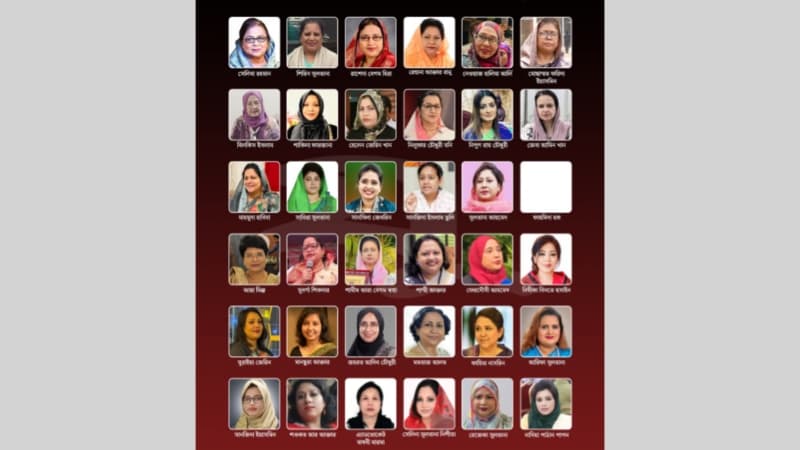 সংরক্ষিত নারী আসনে বিএনপির ৩৬ প্রার্থী চূড়ান্ত
