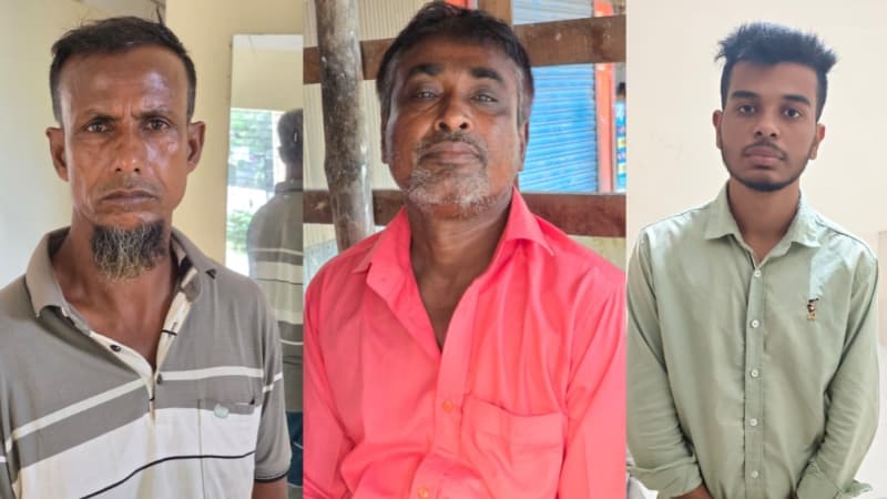 বেনাপোলে তৃণমূল আওয়ামী লীগ ও ছাত্রলীগের তিন নেতাকর্মী আটক