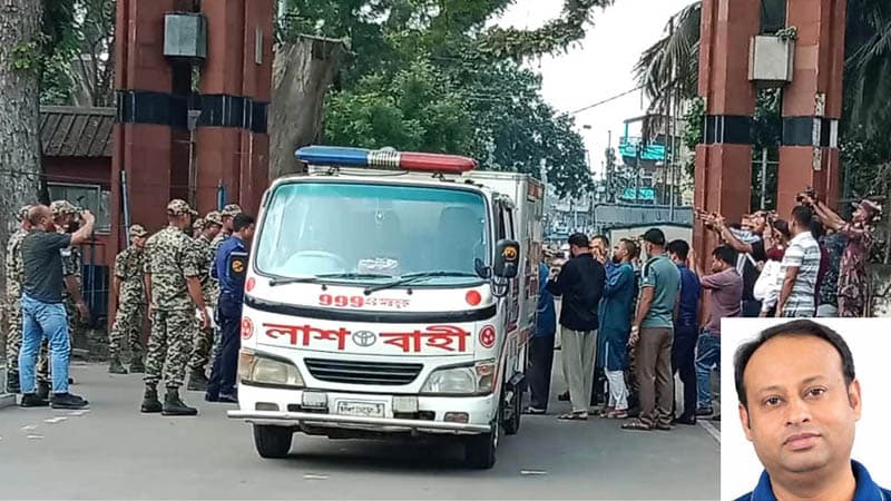 বেনাপোলে নিশ্ছিদ্র নিরাপত্তায় ছাত্রলীগের কেন্দ্রীয় কমিটির সাবেক সাধারণ সম্পাদক রোটনের মরদেহ হস্তান্তর