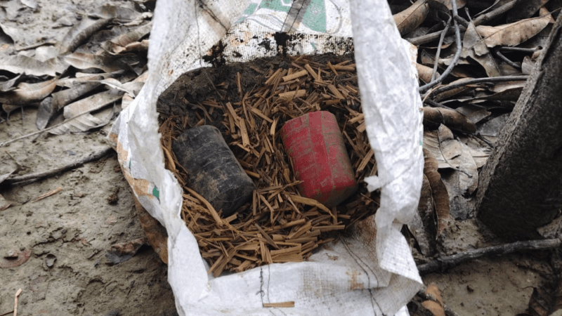 বেনাপোল সীমান্তে পরিত্যক্ত অবস্থায় ২টি ককটেল সদৃশ বোমা উদ্ধার