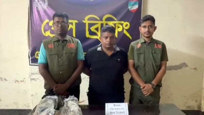 লইট্যা শুটকির ভেতরে কৌশলে লুকিয়ে রাখা ৩ হাজার পিস ইয়াবাসহ বেনাপোলের হার্ডওয়্যার ব্যবসায়ী হযরত আলী আটক
