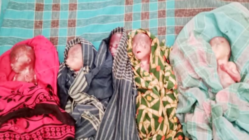 শার্শায় পাঁচ সন্তানের জন্ম দিয়েছেন এক গৃহবধু, জন্মের পরই পাঁচজনের মৃত্যু