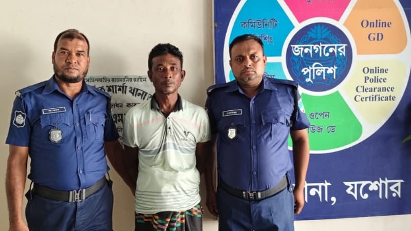 শার্শায় বিশেষ ক্ষমতা ও বিস্ফোরক মামলায় যুবলীগ নেতা খোকন গ্রেপ্তার